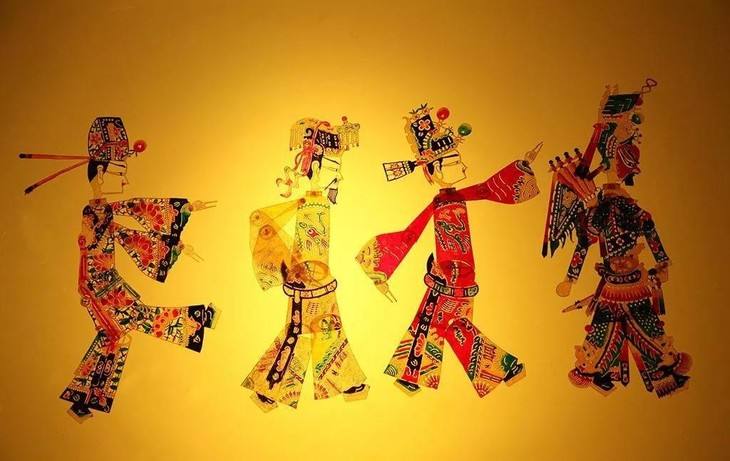 皮影戲拍廣告片(圖1)